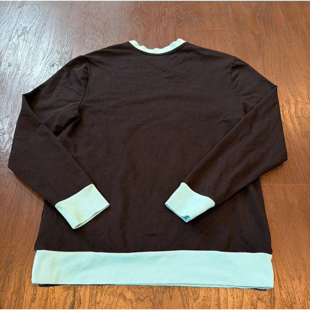 Star Wars Millennium Falcon‎ Retro Stripe Sweatshirt Size M Black Crewneck